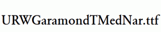 URWGaramondTMedNar.ttf