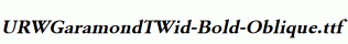 URWGaramondTWid-Bold-Oblique.ttf