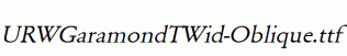 URWGaramondTWid-Oblique.ttf