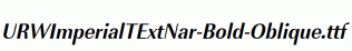 URWImperialTExtNar-Bold-Oblique.ttf