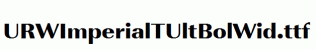 URWImperialTUltBolWid.ttf