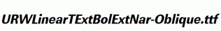 URWLinearTExtBolExtNar-Oblique.ttf