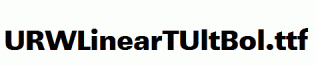 URWLinearTUltBol.ttf