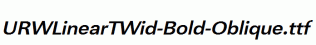 URWLinearTWid-Bold-Oblique.ttf