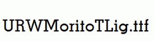 URWMoritoTLig.ttf