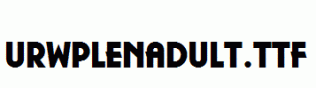 URWPlenaDUlt.ttf