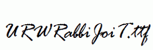 URWRabbiJoiT.ttf