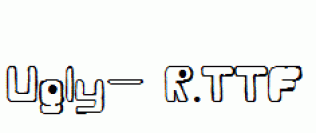 Ugly-R.ttf