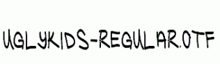 UglyKids-Regular.otf