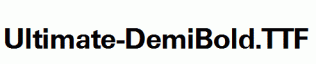 Ultimate-DemiBold.ttf