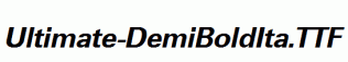 Ultimate-DemiBoldIta.ttf