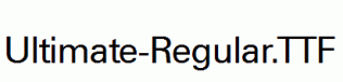 Ultimate-Regular.ttf