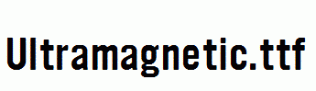 Ultramagnetic.ttf