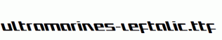 Ultramarines-Leftalic.ttf