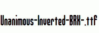 Unanimous-Inverted-BRK-.ttf