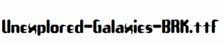 Unexplored-Galaxies-BRK.ttf