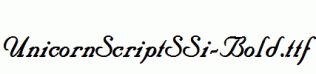 UnicornScriptSSi-Bold.ttf