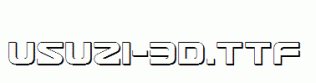 Usuzi-3D.ttf