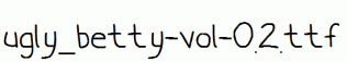 ugly_betty-vol-0.2.ttf