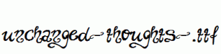 unchanged-thoughts-.ttf