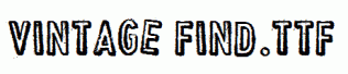 VINTAGE-FIND.ttf