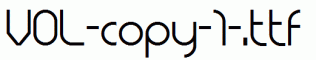 VOL-copy-1-.ttf