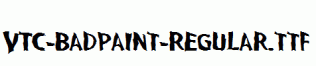 VTC-BadPaint-Regular.ttf