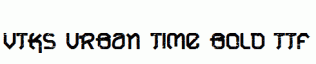 VTKS-URBAN-TIME-bold.ttf