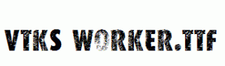 VTKS-WORKER.ttf