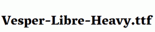 Vesper-Libre-Heavy.ttf