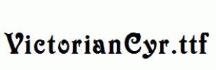 VictorianCyr.ttf