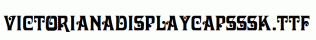 VictorianaDisplayCapsSSK.ttf