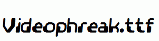 Videophreak.ttf