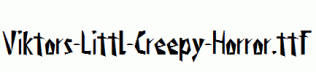 Viktors-Littl-Creepy-Horror.ttf