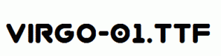 Virgo-01.ttf