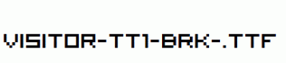 Visitor-TT1-BRK-.ttf