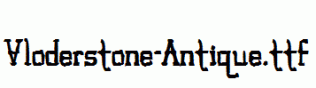Vloderstone-Antique.ttf