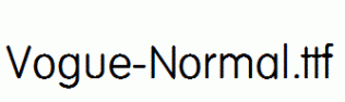 Vogue-Normal.ttf