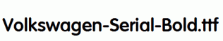 Volkswagen-Serial-Bold.ttf