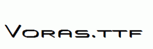 Voras.ttf