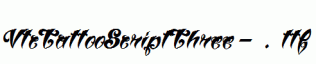 VtcTattooScriptThree-.ttf