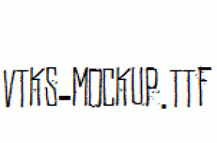 Vtks-MockUp.ttf