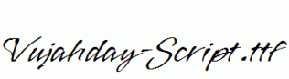 Vujahday-Script.ttf