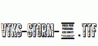 vtks-storm-2.ttf