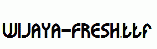 WIJAYA-FRESH.ttf