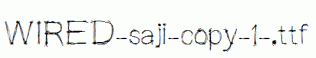 WIRED-saji-copy-1-.ttf