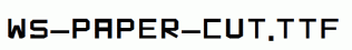 WS-Paper-Cut.ttf