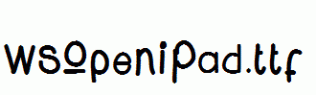 WSOpeniPad.ttf