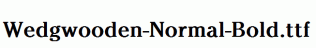 Wedgwooden-Normal-Bold.ttf