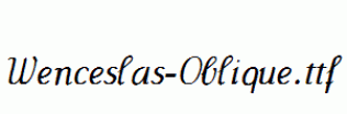 Wenceslas-Oblique.ttf